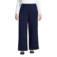 Lands' End Plus Starfish High Rise Wide Leg Pants
