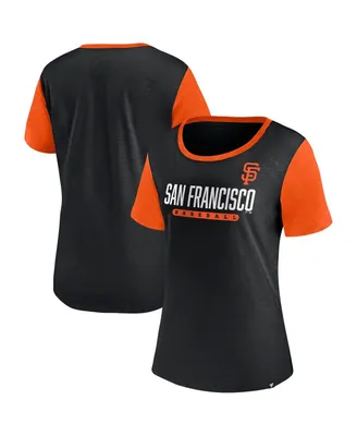 Women's Fanatics Black San Francisco Giants Mound T-shirt