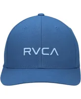 Men's Rvca Blue Logo Flex Hat