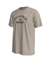 Men's Nike Tan Barcelona Verbiage T-shirt