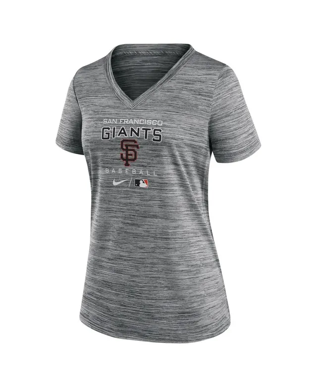 Profile Women's White San Francisco Giants Plus Pride Scoop Neck T-Shirt