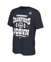 Men's Nike Navy UConn Huskies 2023 Ncaa Basketball National Champions Celebration T-shirt