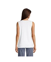 Lands' End Women's Tall Supima Cotton Tank Top