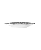 Noritake Infinity Graphite 4 Piece Saucer Set, Service for 4