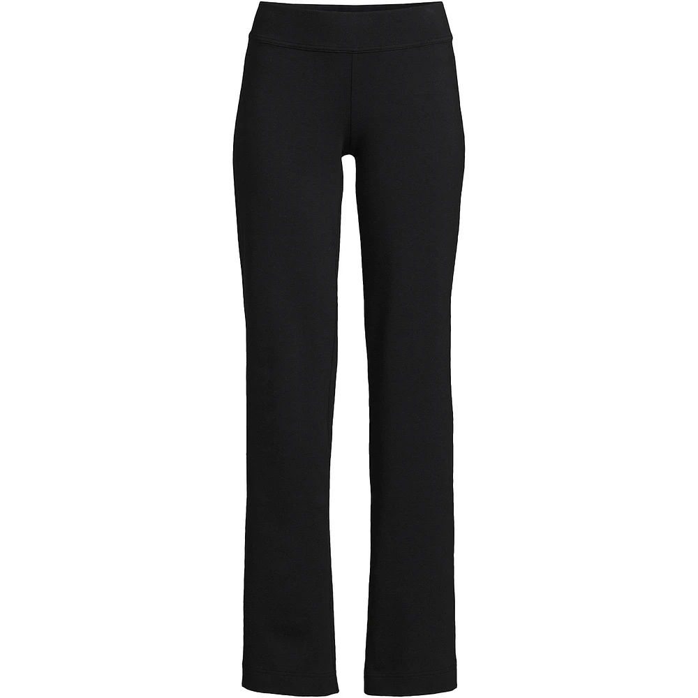 Lands' End Women's Starfish Mid Rise Straight Leg Pants