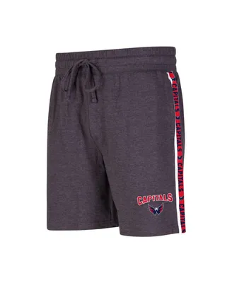 Men's Concepts Sport Charcoal Washington Capitals Team Stripe Shorts
