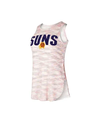 Women's Concepts Sport White Phoenix Suns Sunray Tank Top