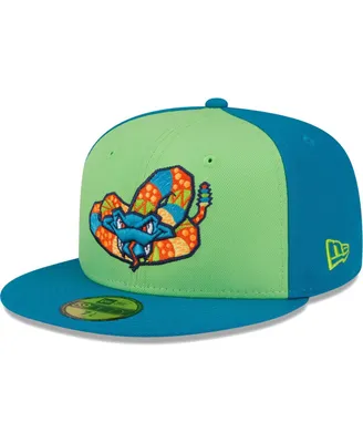 Men's New Era Green Wisconsin Timber Rattlers Copa De La Diversion 59FIFTY Fitted Hat