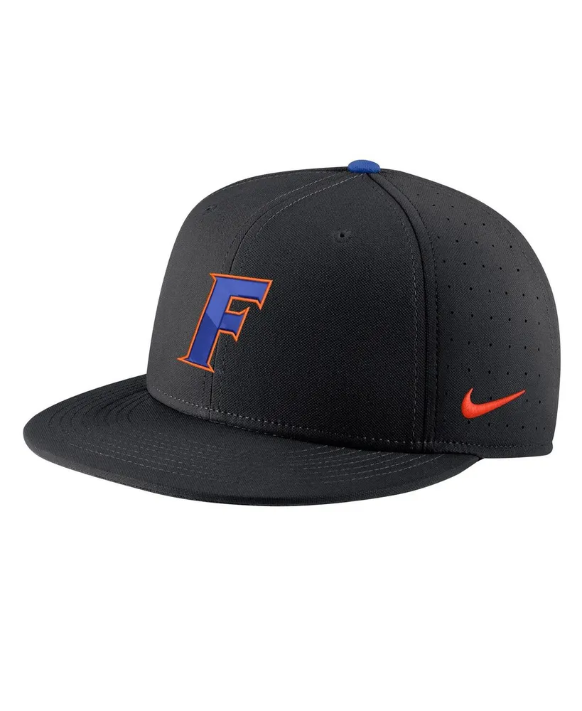 Men's Nike Black Florida Gators Aero True Baseball Performance Fitted Hat