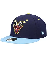 Men's New Era Navy, Light Blue Cabritos Maldichos De South Bend Copa La Diversion 59FIFTY Fitted Hat