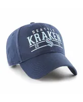 Men's '47 Brand Deep Sea Blue Seattle Kraken Centerline Mvp Adjustable Hat