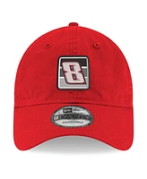 Men's New Era Scarlet Kyle Busch 9TWENTY Side Patch Adjustable Hat