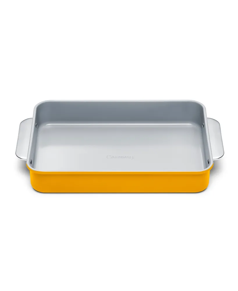 Caraway Non-Stick Ceramic Brownie Pan with Handles