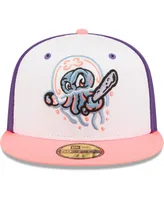 Men's New Era White, Pink Medusas de Jersey Shore Copa De La Diversion 59FIFTY Fitted Hat