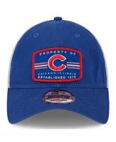 Men's New Era Royal Chicago Cubs Property Trucker 9TWENTY Snapback Hat