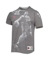 Men's Mitchell & Ness Vince Carter Heather Gray Toronto Raptors Above The Rim T-shirt