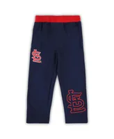 Toddler Boys and Girls Red, Navy St. Louis Cardinals Batters Box T-shirt and Pants Set