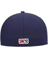 Men's New Era Navy Cedar Rapids Kernels Authentic Collection Team Alternate 59FIFTY Fitted Hat