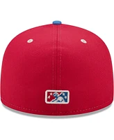 Men's New Era White, Blue Ranas De Rio Copa La Diversion 59FIFTY Fitted Hat