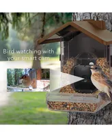 Wasserstein Bird Feeder Camera Case Compatible with Blink, Wyze, and Ring Cam - Bird Feeder for Bird Watching with Your Security Cam