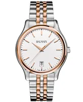 Balmain Men's Swiss Beleganza Two-Tone Stainless Steel Bracelet Watch 40mm