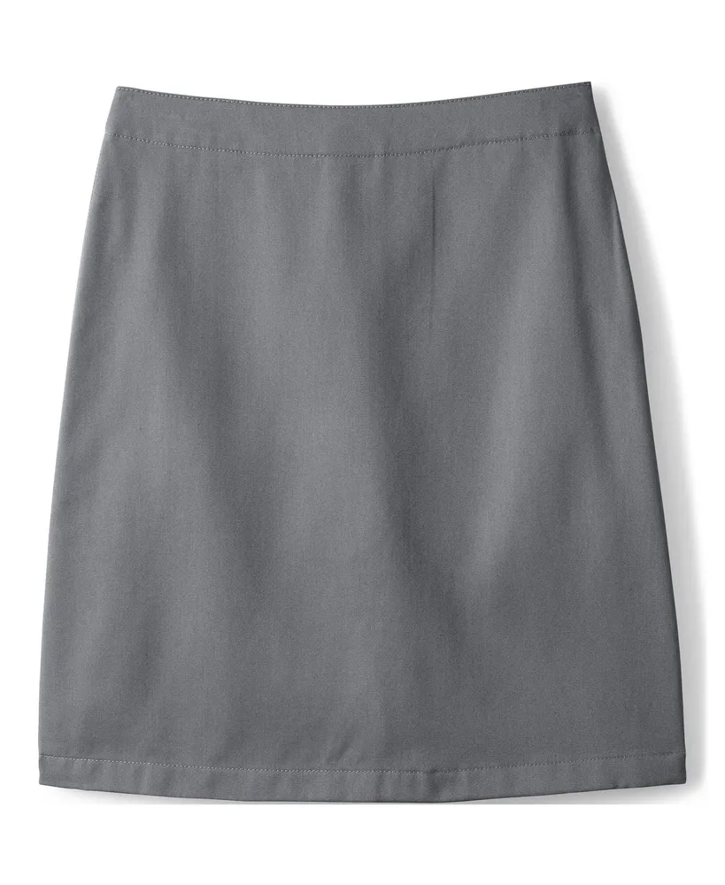 Lands' End Little Girls School Uniform Blend Chino Skort Top of Knee