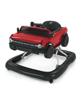 Bright Starts Baby Ways to Play Walker - Ford Bronco, Race Red, 4-in-1 Walker