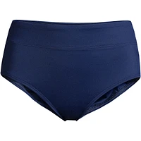 Lands' End Women's High Waisted Bikini Swim Bottoms