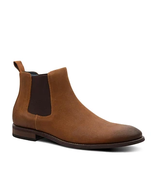 Blake McKay Men's York Dress Casual Suede Chelsea Boots