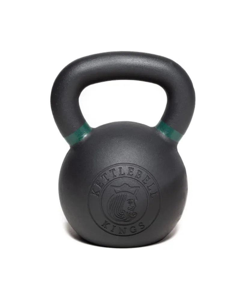 Kettlebell Kings Powder Coated Kettlebell Weights (55LB) For Women & Men | Durable Coating for Grip Strength, Rust Prevention, Longevity | American St