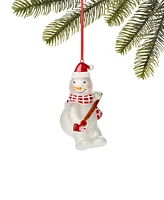 Holiday Lane Sports and Hobbies Ice Hockey Snowman Ornament, Created for Macy's