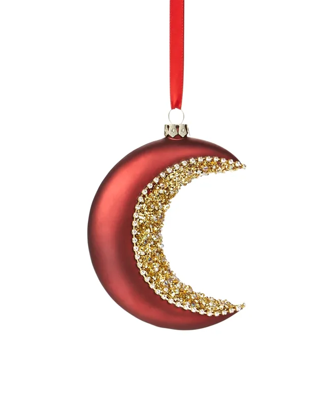 Holiday Lane Burgundy and Blush Plastic Ornaments, Set of 16