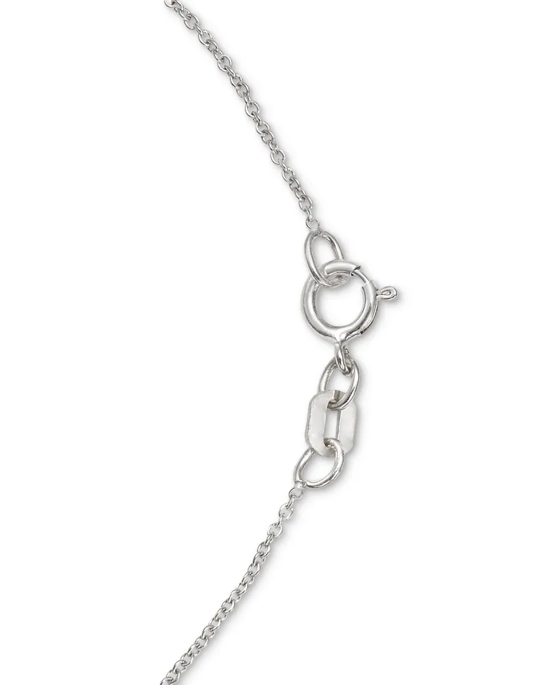 Diamond Multi-Heart 18" Pendant Necklace (1/10 ct. t.w.) in Sterling Silver