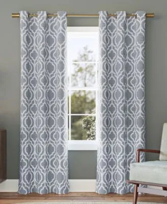 Sun Zero Eldon Grommet Single Curtain Panel Collection