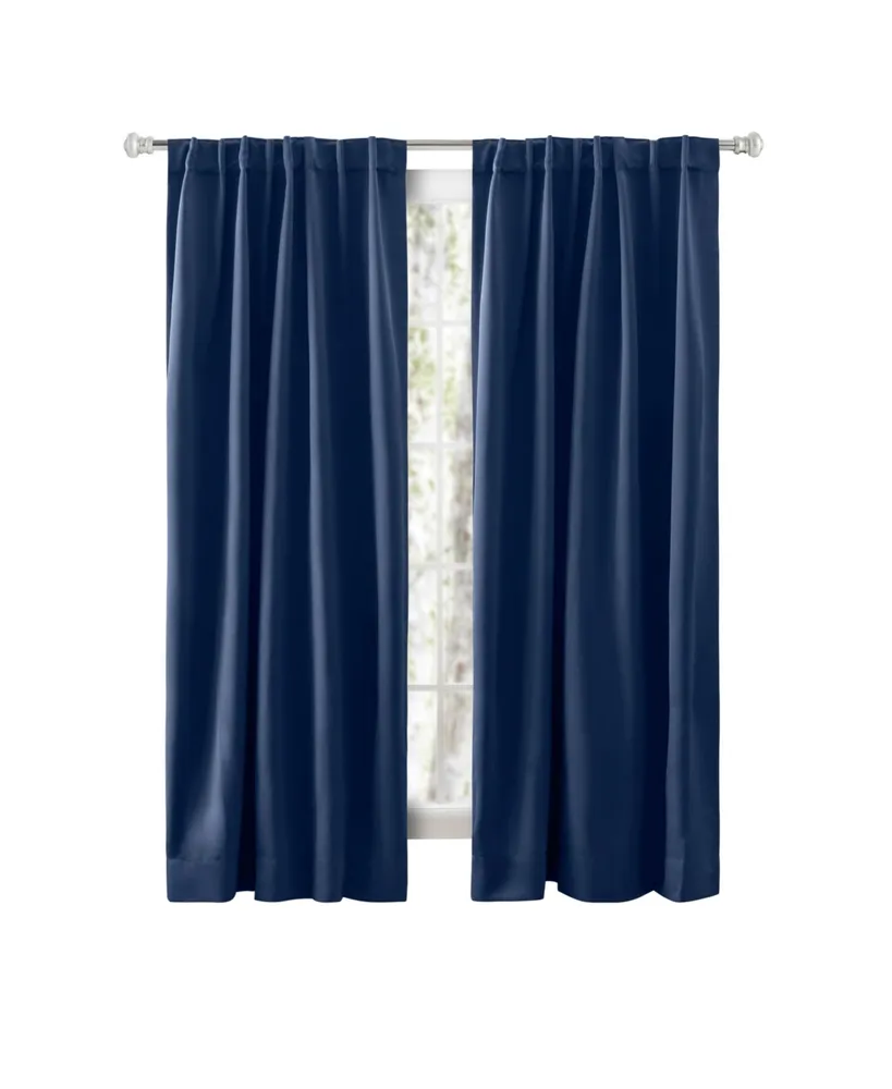 Ricardo Ultimate Black-Out 2-Way Pocket Curtain Panel 56"W x 72"L