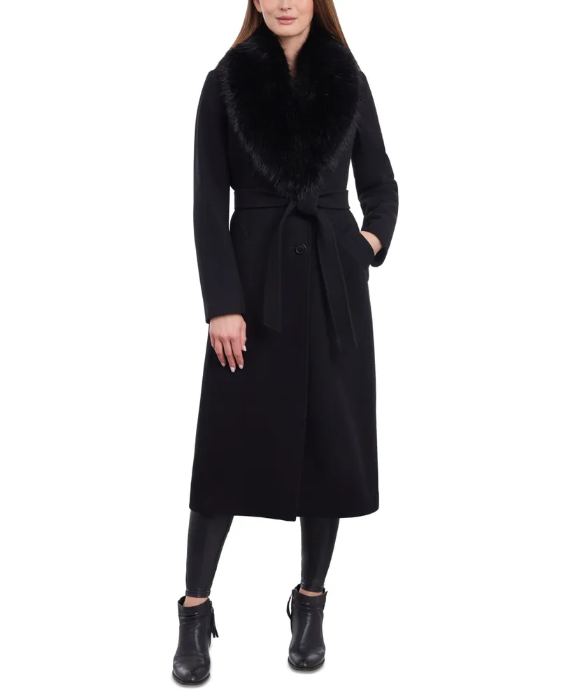 Michael Kors Women's Wool Blend Belted Coat