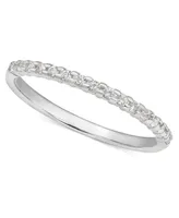 Diamond Stackable Band (1/7 ct. t.w.) 14k Gold, White Gold or Rose