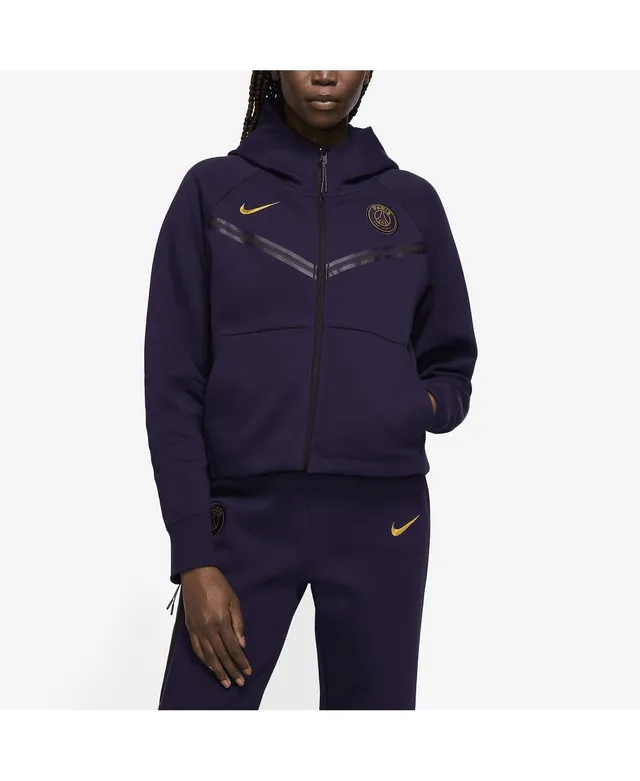 Women's Nike College Navy Seattle Seahawks Asymmetrical Raglan Full-Zip Hoodie Size: Small