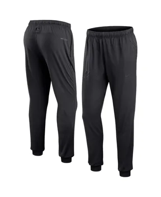 Men's Nike Black Miami Marlins Authentic Collection Travel Performance Pants