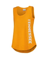 Women's Columbia Tennessee Orange Tennessee Volunteers Cades Cape Omni-Wick Tri-Blend Tank Top