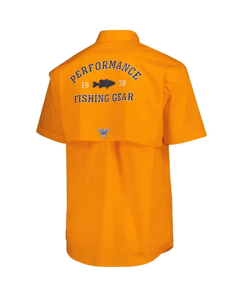 Men's Columbia Tennessee Orange Volunteers Bonehead Button-Up Shirt