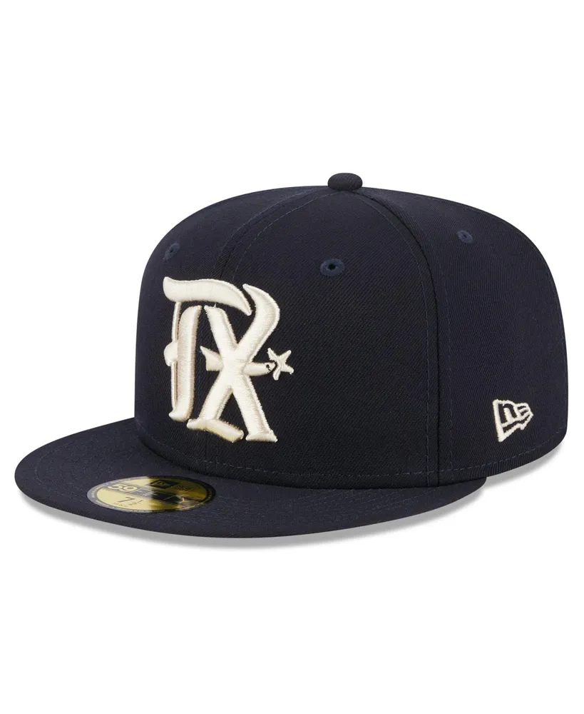 Men's New Era Navy Texas Rangers 2023 City Connect 59FIFTY Fitted Hat