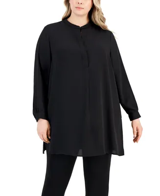 Plus Longer Length Nehru Tunic