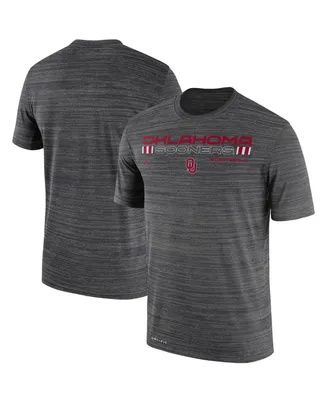 Men's Nike Charcoal Oklahoma Sooners Velocity Legend Performance T-shirt