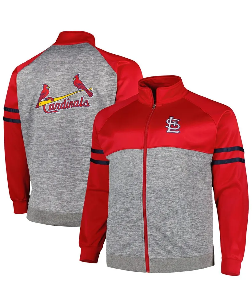 St. Louis Cardinals Nike Authentic Collection Performance Raglan Full-Zip  Hoodie - Red/Navy