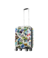 Disney Ful Disney 100 Years Stamps Acrylonitrile Butadiene Styrene Hard-Sided Spinner 22" Luggage