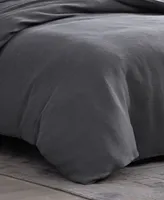 Vera Wang Solid Textured Pleats Jacquard Duvet Cover Sets Collection
