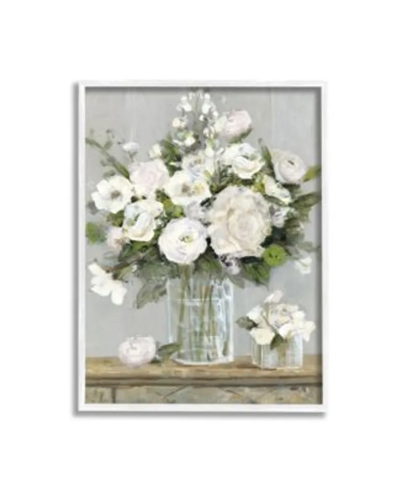 Stupell Industries Country Floral Scene Art Collection