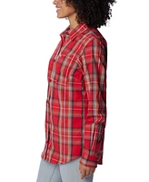 Columbia Women's Anytime Patterned Long-Sleeve Shirt