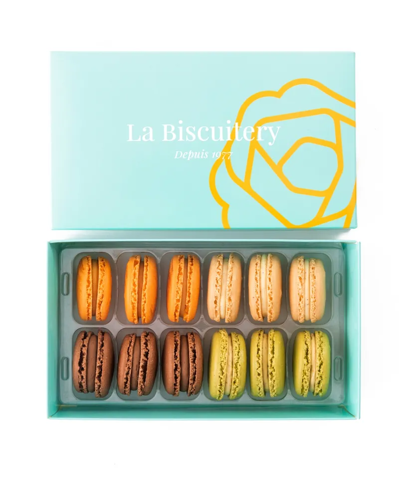La Biscuitery The Signature Box of 12 Macarons